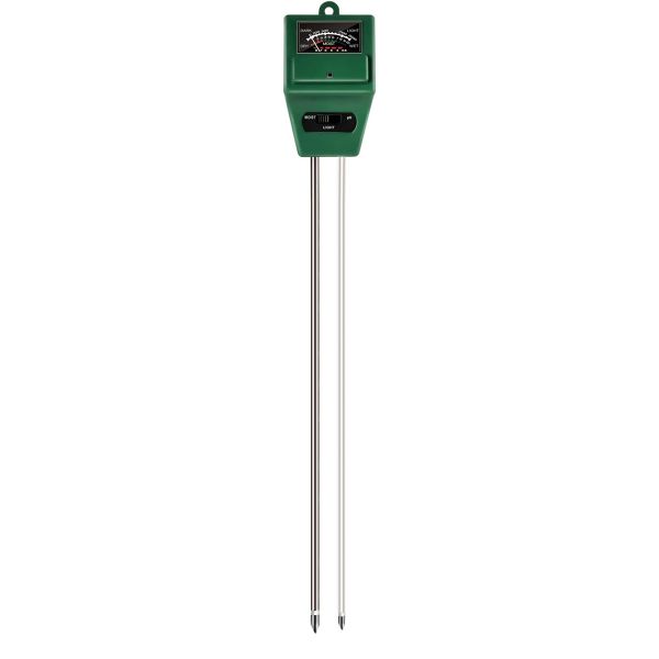 Three in One Horticultural Detector, pH, Soil Moisture, Illuminance Tester