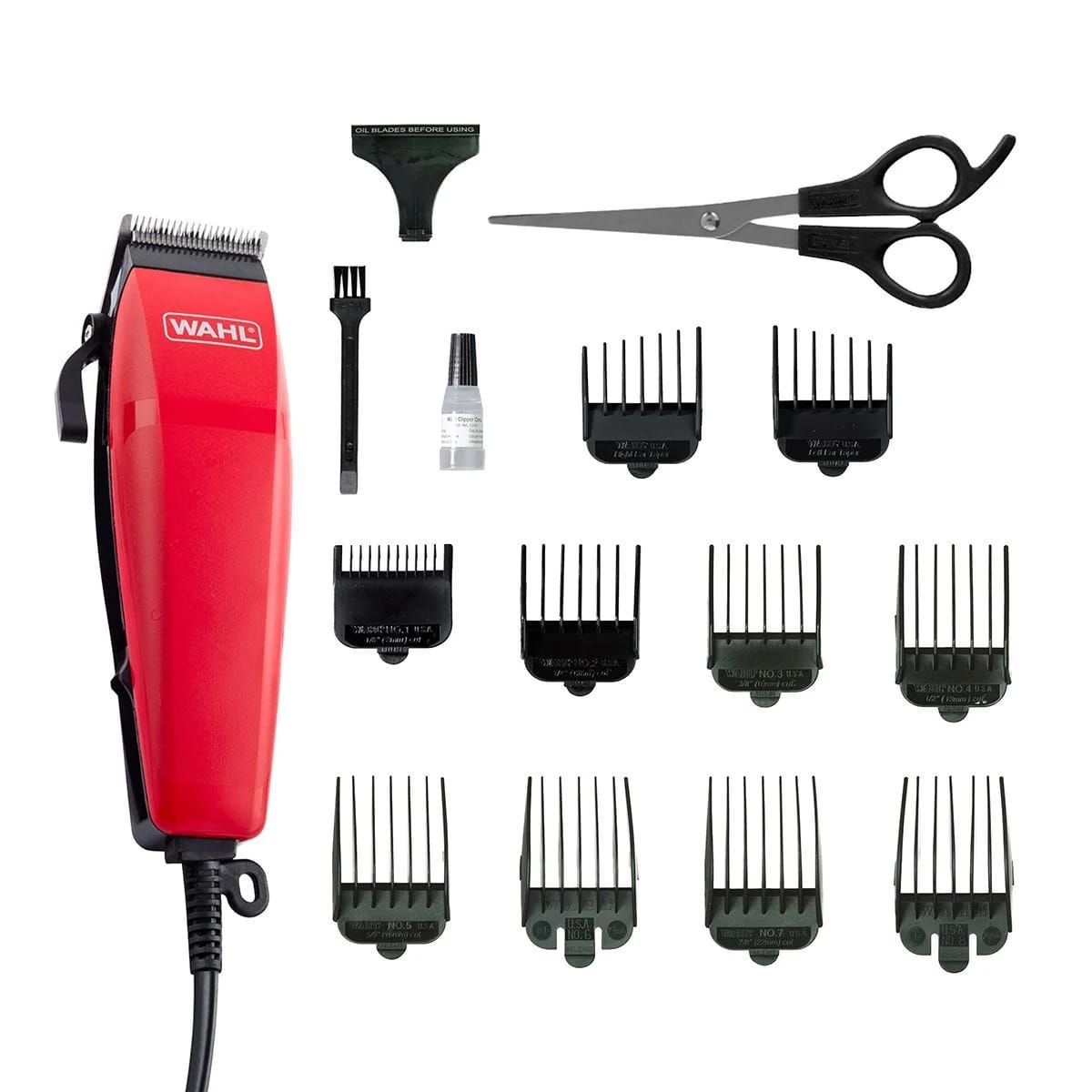 Wahl Easy Cut Haircutting Kit Red 15 Piece Shop Today. Get it