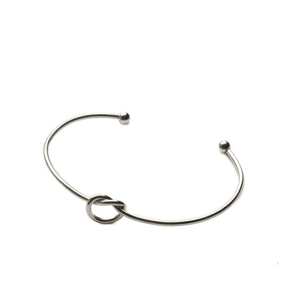 Stainless Steel Knott Bangle