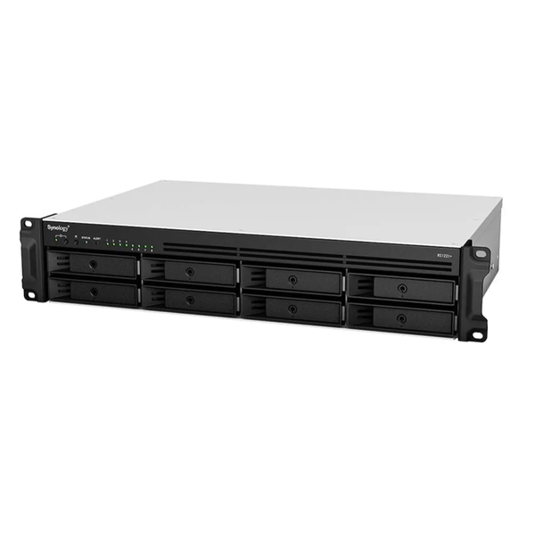 Synology RackStation RS1221RP+ 8-Bay NAS AMD Ryzen V1500B, 4GB ECC DDR4 RAM