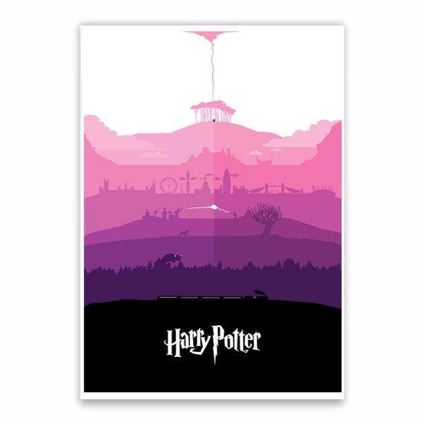 Harry Potter All 7 Movies Poster - A1