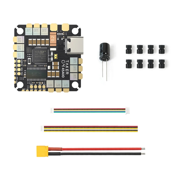 Taker G4 45A Aio Baro Osd G473 Flight Controller for Fpv Freestyle