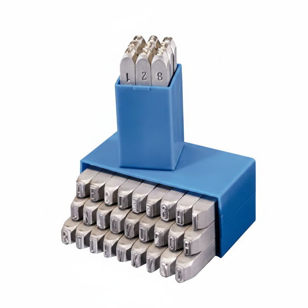 Gravurem 36 Piece Letter Punch Set A-Z 6mm Carbon Steel