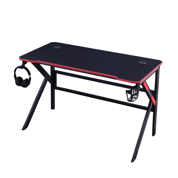CARBON Gaming table with LED lights (D2105)