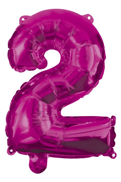 37 Inch Air-Helium Pink Foil Balloon 2