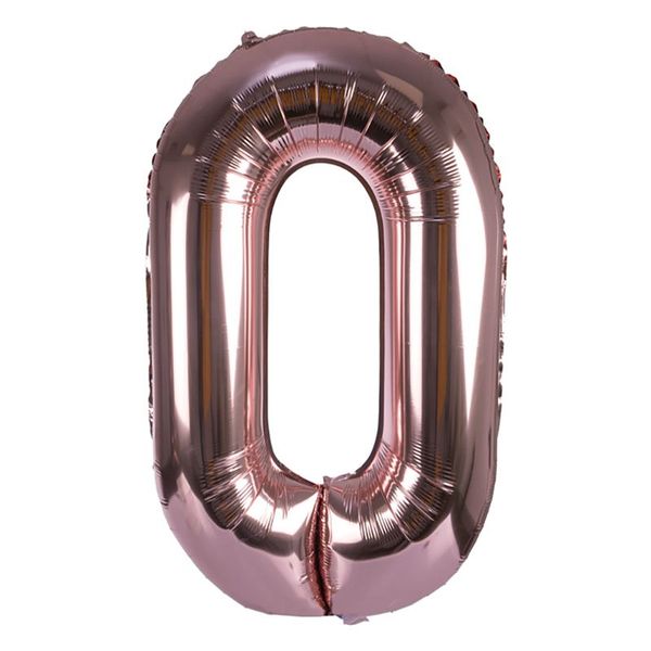 Bulk Pack x 1 Balloon Helium Foil Rose Gold 0 106cm
