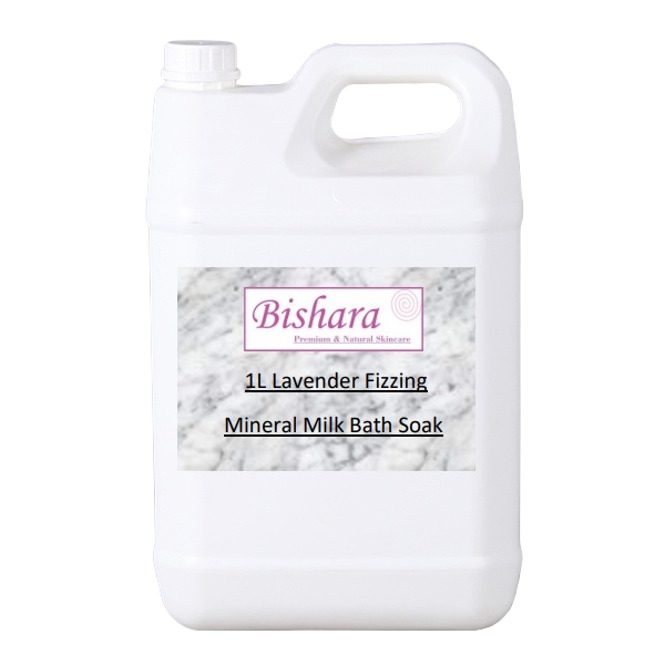 1L Lavender Fizzing Milk Bath Salt