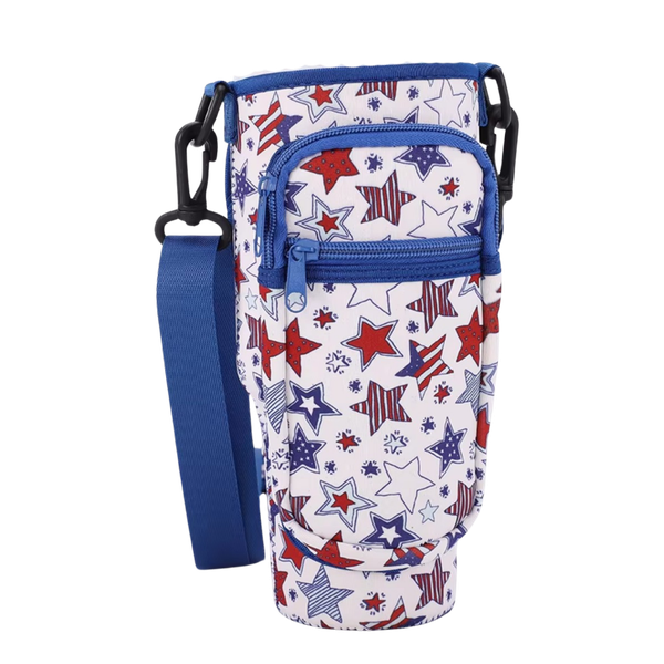 40 Oz Tumbler Carrier Pouch - Stars