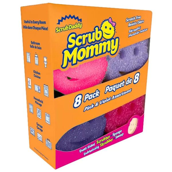 Scrub Mommy Scrubber &amp; Sponge - 8 Pack