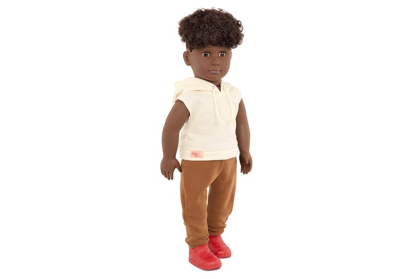 Our Generation Classic Boy Doll Malik 18 Inch Dark Brown