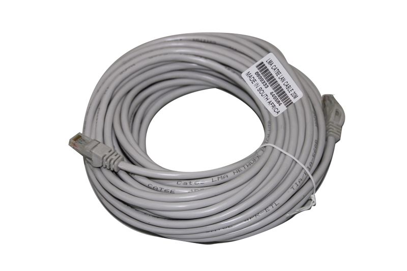 LMA Cat 6e Network Cable - Patented High Speed Ethernet Cable 20M - Grey