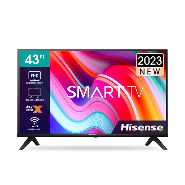 Hisense 43A4K Smart TV With Hisense HS205 Soundbar