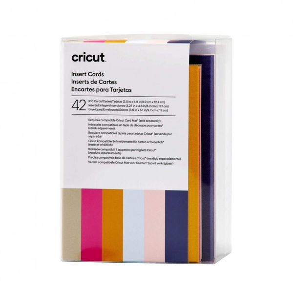 Cricut Insert Cards Sensei R10 (8;9 Cm X 12;4 Cm) 42-Pack