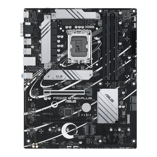 ASUS PRIME B760-PLUS ATX Motherboard - Intel LGA 1700, DDR5-SDRAM PCIe 5.0