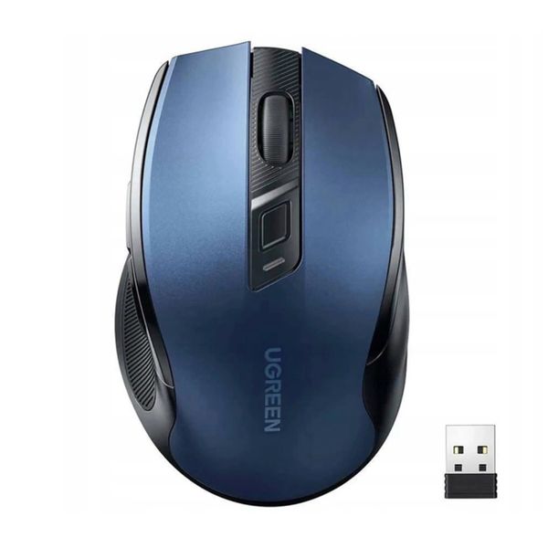 UGREEN MU006 2.4GHz Wireless Optical Mouse - Blue