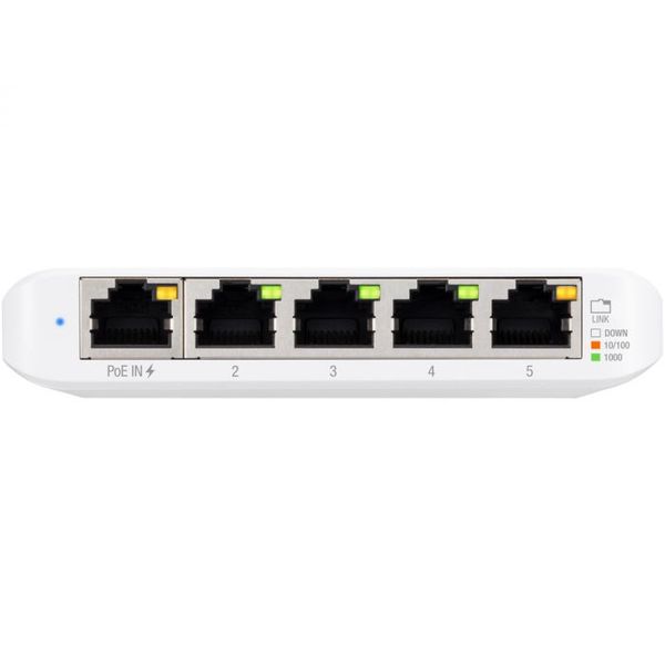 Ubiquiti 5 Port Gigabit Managed 1 PoE Input UniFi Flex Switch
