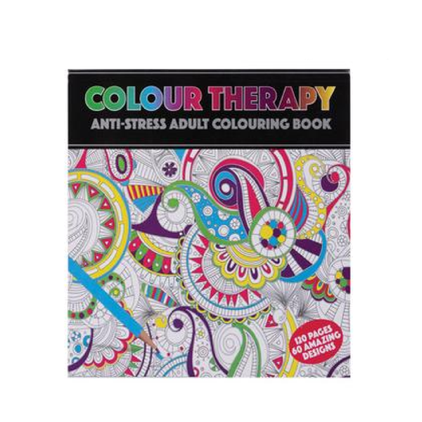 Therapy colouring book 120p