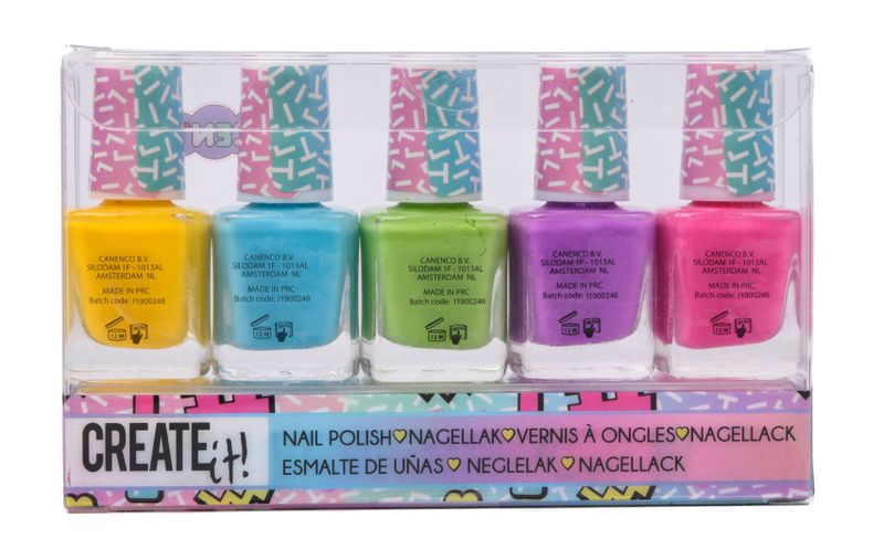 Create It! Scented Nail Polish - 5 Pack