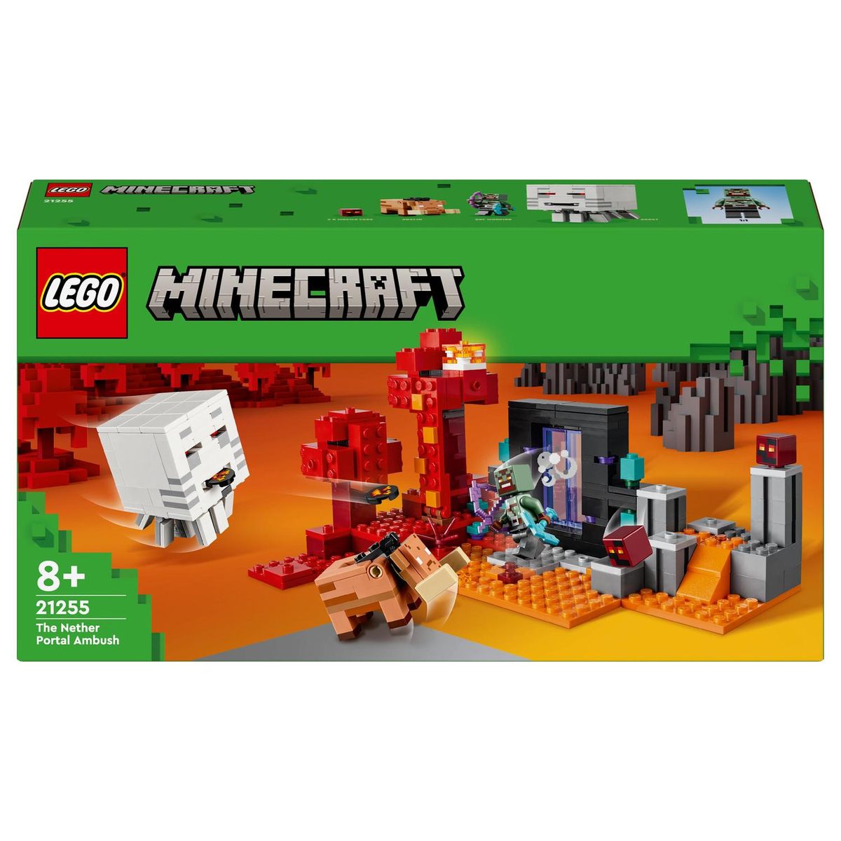 LEGO® Minecraft® The Nether Portal Ambush 21255 Building Toy Set - 352 ...