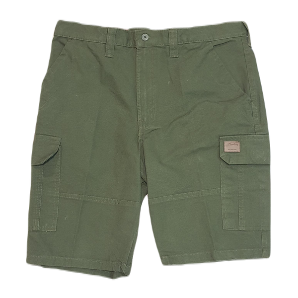 Sterling 21cm Fixed Waist Cargo Shorts Olive - Green - 28 X 21 In
