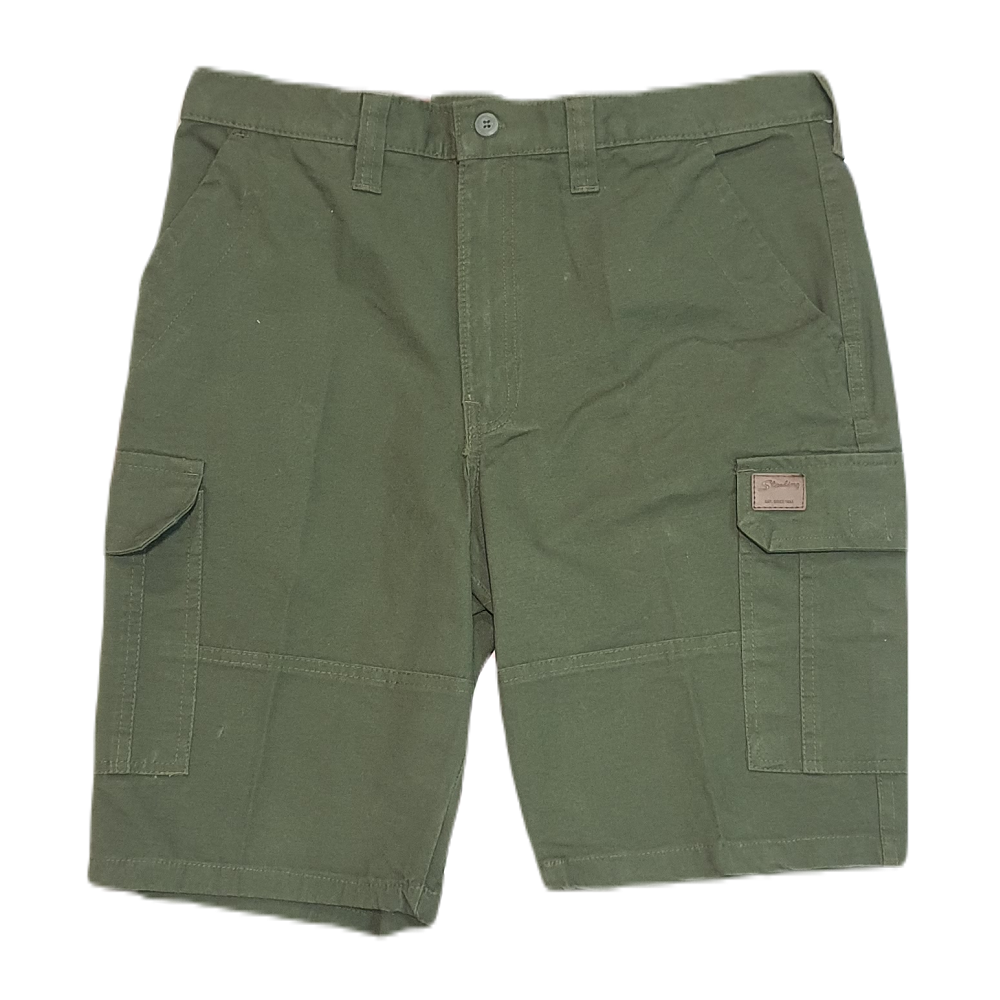 Sterling 21cm Fixed Waist Cargo Shorts Olive - Green - 28 X 21 In ...