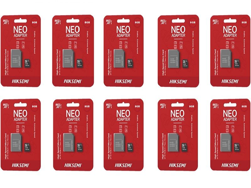 HIKSEMI NEO Adapter 8GB MICRO SD Card (Pack of 30)