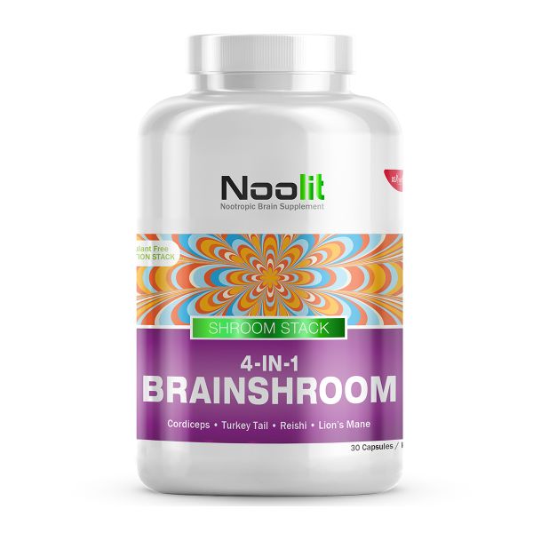 Noolit 4-in-1 Brainshroom 30's