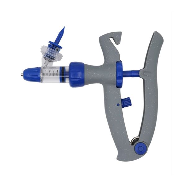 Pet Medical Veterinary Syringe Vaccine Injector (Bottle Insertion Type)