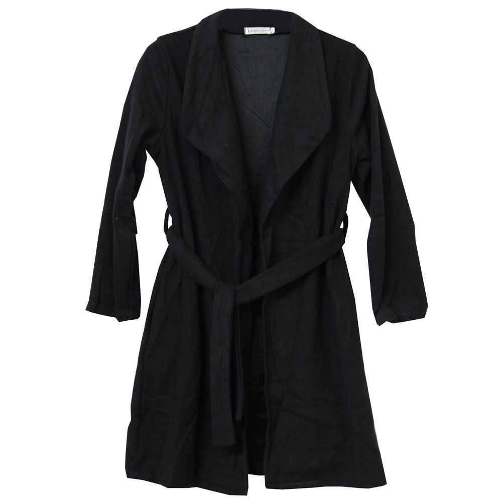 Blackcherry Basic Winter Black Coat | Buy Online in South Africa ...