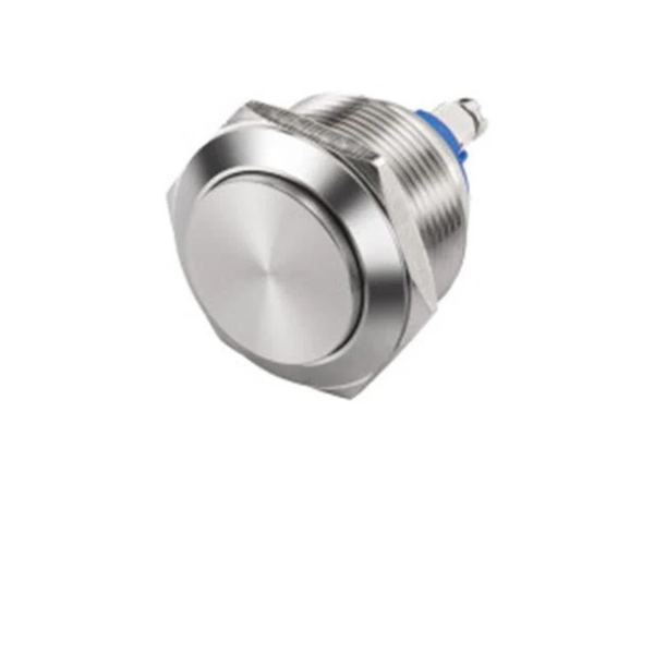 AVP22RWM1S - 22mm Vandal Resistant Raised Push Button, 1NO, IP65