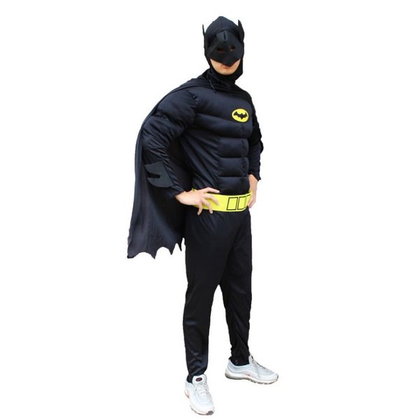 Adult's Batman Inspired Padded Superhero Costume