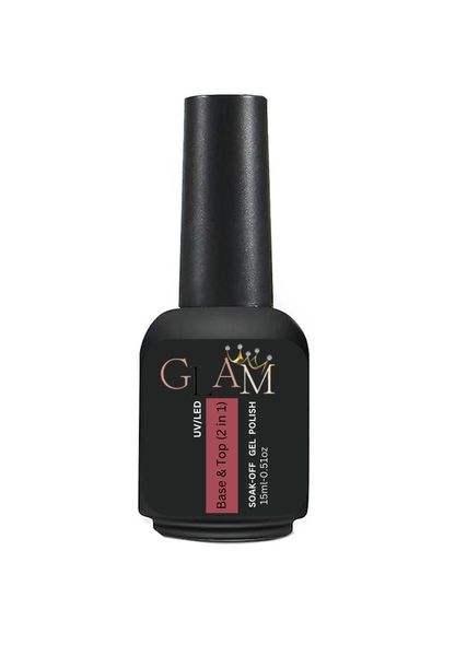 GLAM - 2 in 1 UV/LED Base &amp; Top Coat