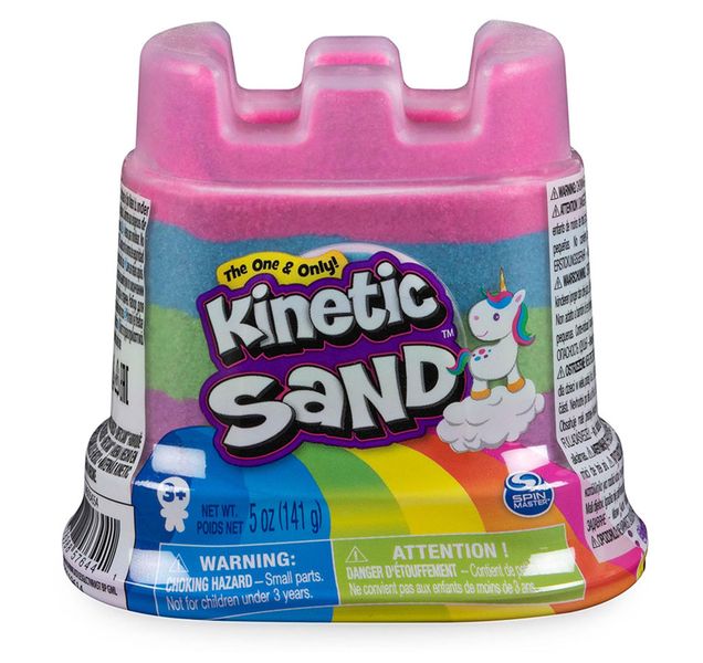Kinetic Sand Rainbow Unicorn Castle