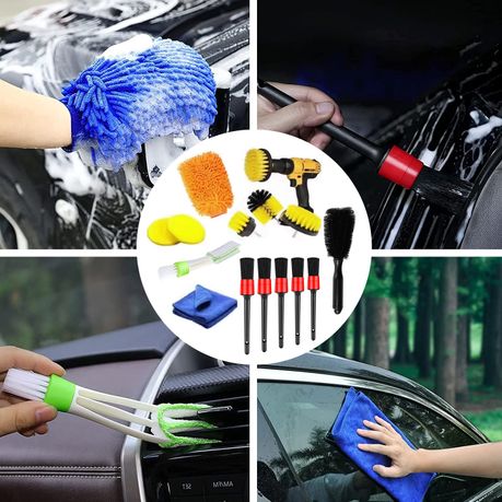 SIGMA - Automotive Cleaning Detailing Brush Set - 5 Piece