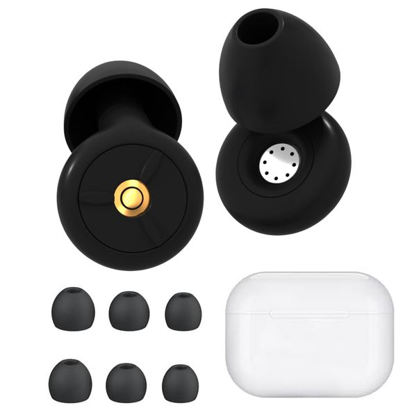Silicone Noise-Cancelling Ear Plugs for Sleep/ Ear Protection - 3 Plugs