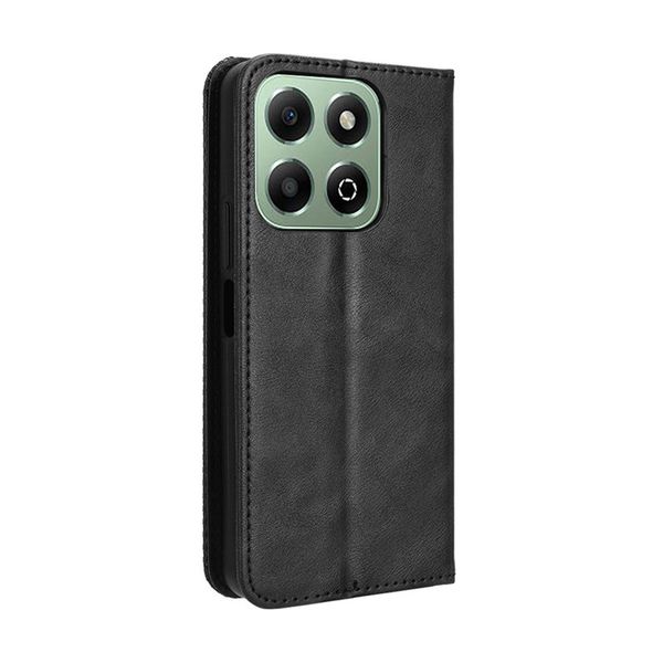 Magnetic Retro Patterned Leather Case Compatible With Oppo Reno13 F 4G