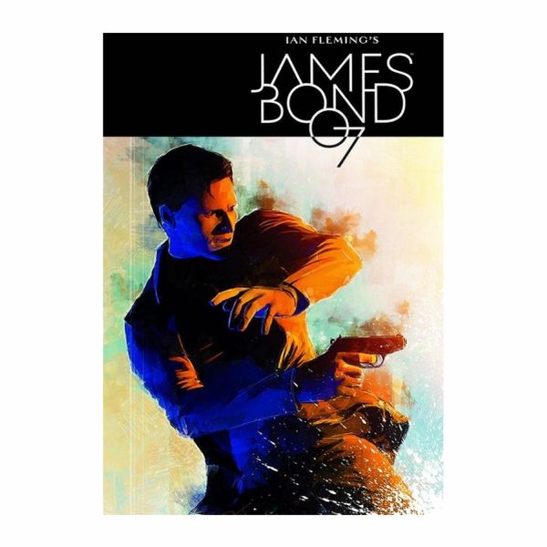 James Bond Cartoon Poster - A1