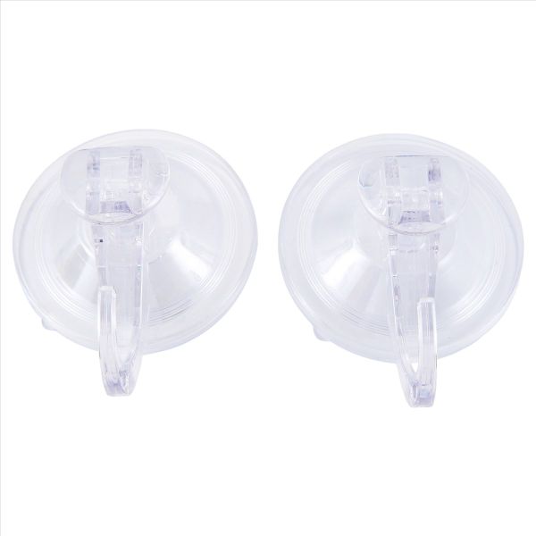 Large Transparent Reusable Heavy Duty Vacuum Suction Cup Hook