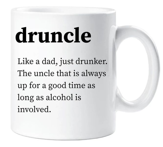 Druncle Like A Dad Jus Drunker Birthday Christmas Uncle Gift Mug