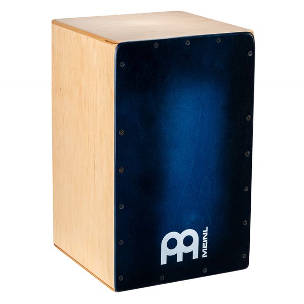 MEINL Percussion Snarecraft Cajon Blue Burst Baltic Birch