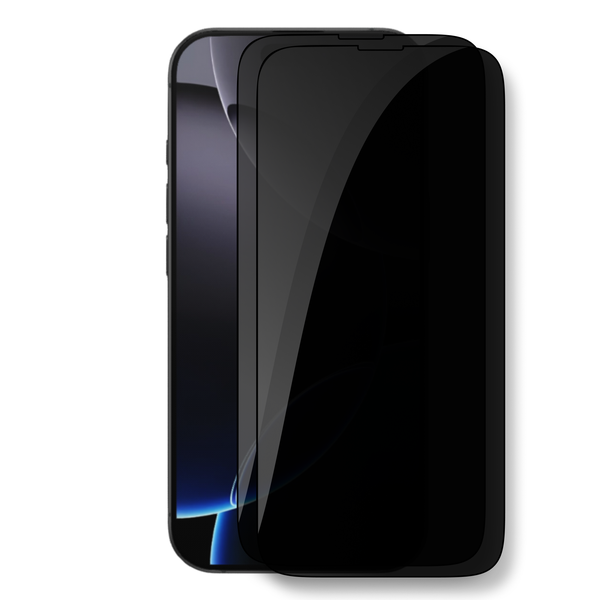 Privacy Glass Screen Protector Compatible with iPhone 16 Pro (Pack of 2)