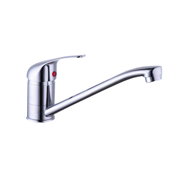 Krystal Sink | Kitchen Mixer Tap Faucet Deck Lever-Different Colors