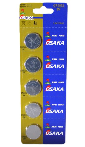 Osaka CR 2032 3V Multi Power Battery (Pack of 5)