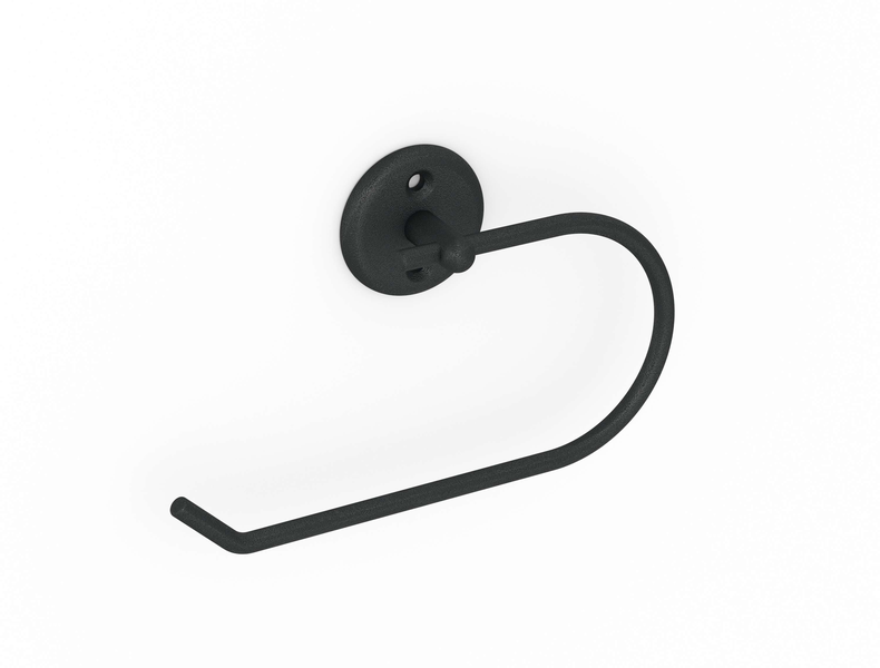 Steelcraft - Classic Toilet Roll Holder - Matt Black