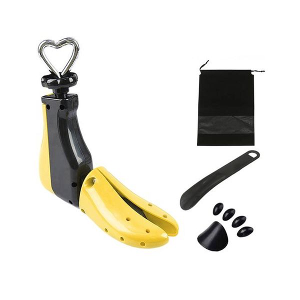 Adjustable Boot and Shoe Stretche, Stretch Width &amp; Length, Yellow