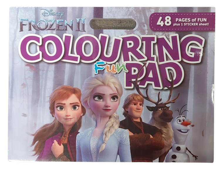 Frozen 2 Colouring Fun Pad with Sticker Sheet