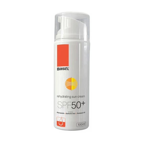 Basix SPF50+ Rehydrating Sun Cream - Anti-pigmentation, Dark Marks- 100ml