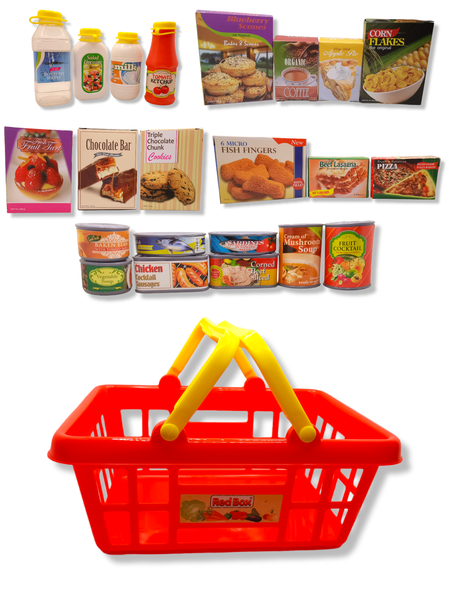Slice-A-Rific Kids Food Basket Set of 23