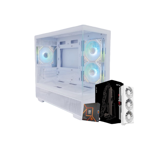 [CC PreBuilt] Liquid Cooled RX 9060 XT Ryzen 5 7600X "Silkcore