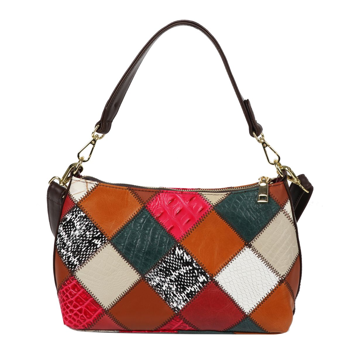 Auraléa Genuine Leather Crossbody Bag - Designer Shoulder Purse for Women